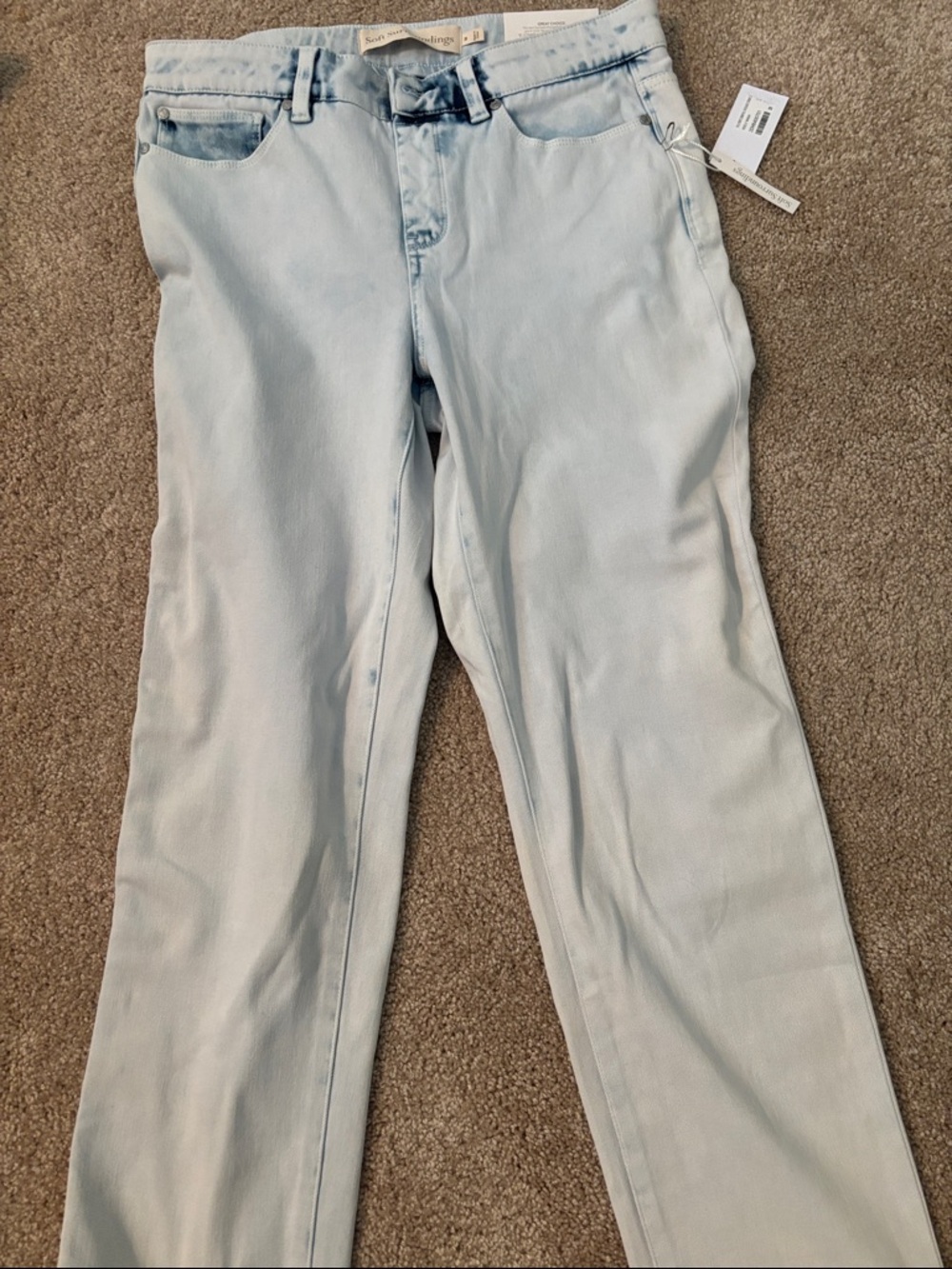 Soft Surroundings Pale Blue Jeans